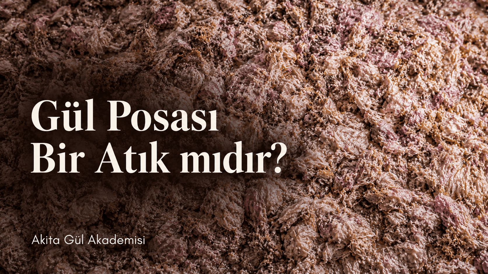 Gül Posası Bir Atık mıdır?