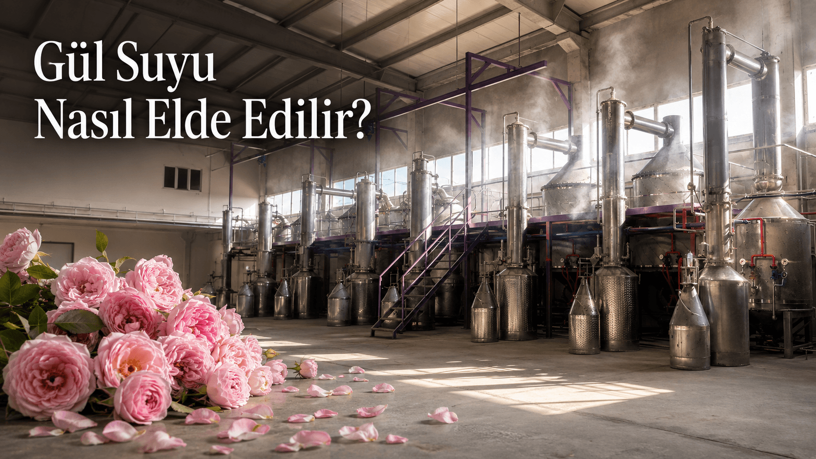 Gül Suyu Nasıl Elde Edilir?