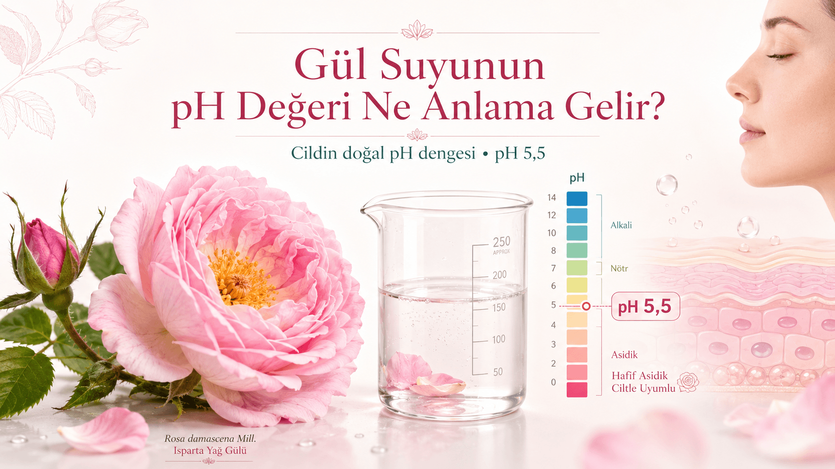 Gül Suyunun pH Değeri Ne Anlama Gelir?