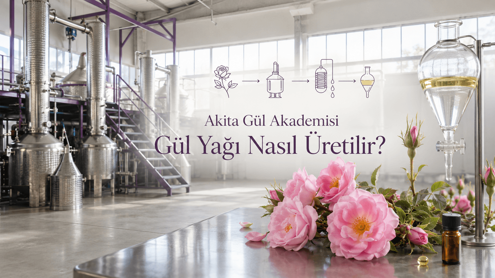 Gül Yağı Nasıl Üretilir?