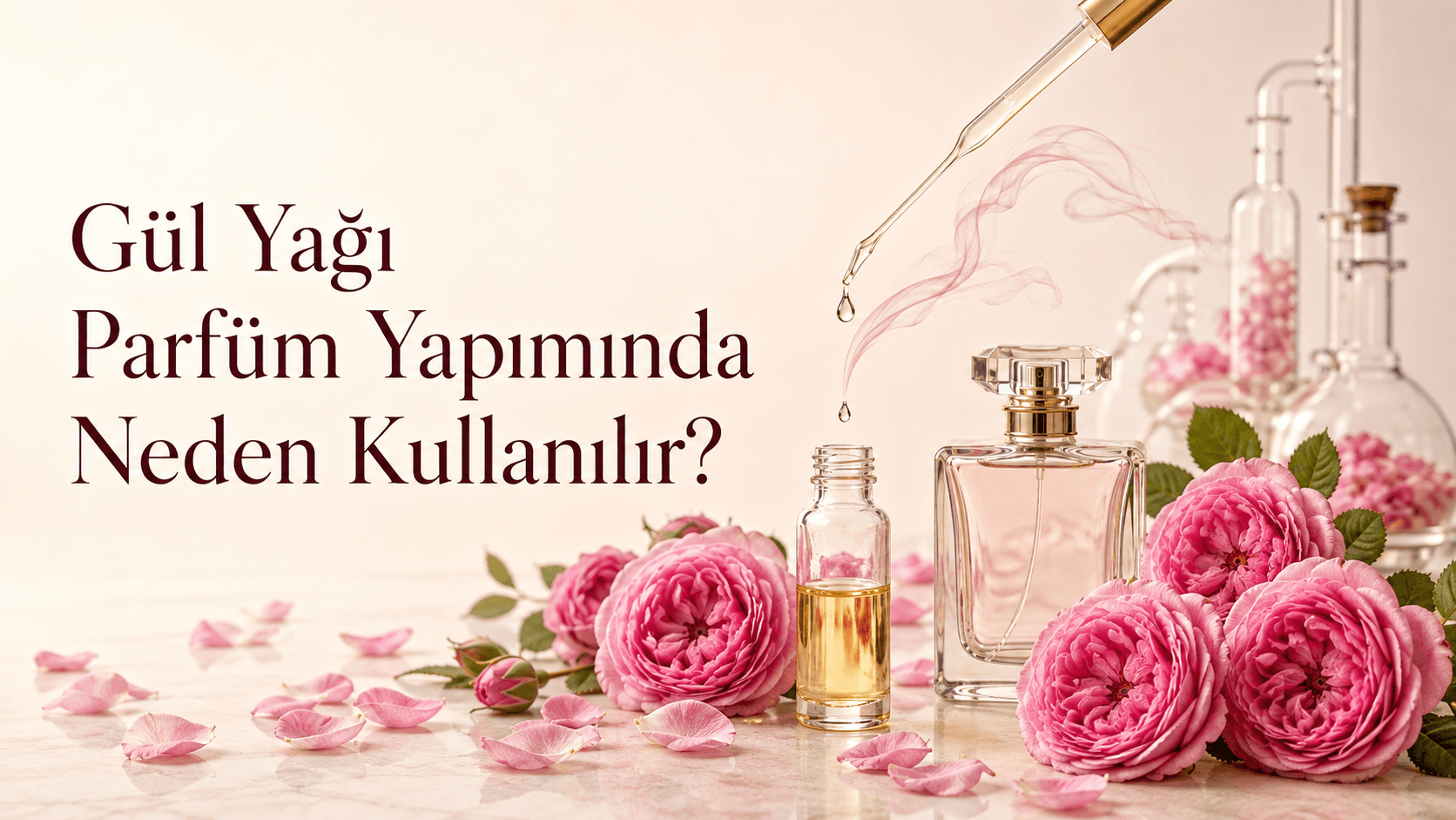 Rosa damascena Yağı Parfüm Yapımında Neden Kullanılır?