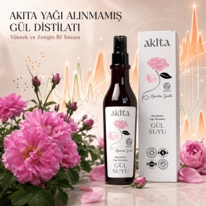 Akita Yağı Alınmamış Gül ...