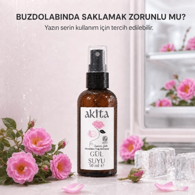 Akita Yağı Alınmamış Gül ...