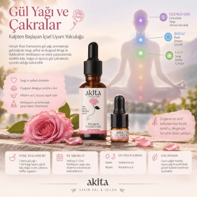 Gül Yağı ile Ruhsal Temiz...