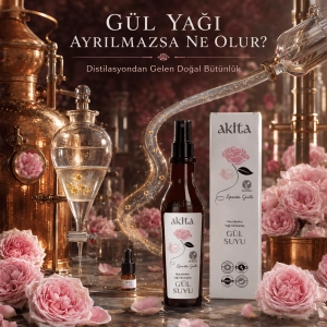 Distilasyon Sırasında Gül...