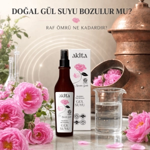 Doğal Gül Suyu Bozulur mu...
