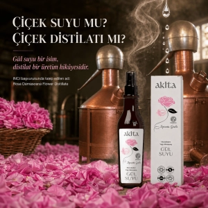 Gül Suyu Bir İsim, Distilat Bir Üretim Hikâyesidir Gül Suyu Bir İsim, Distil...
