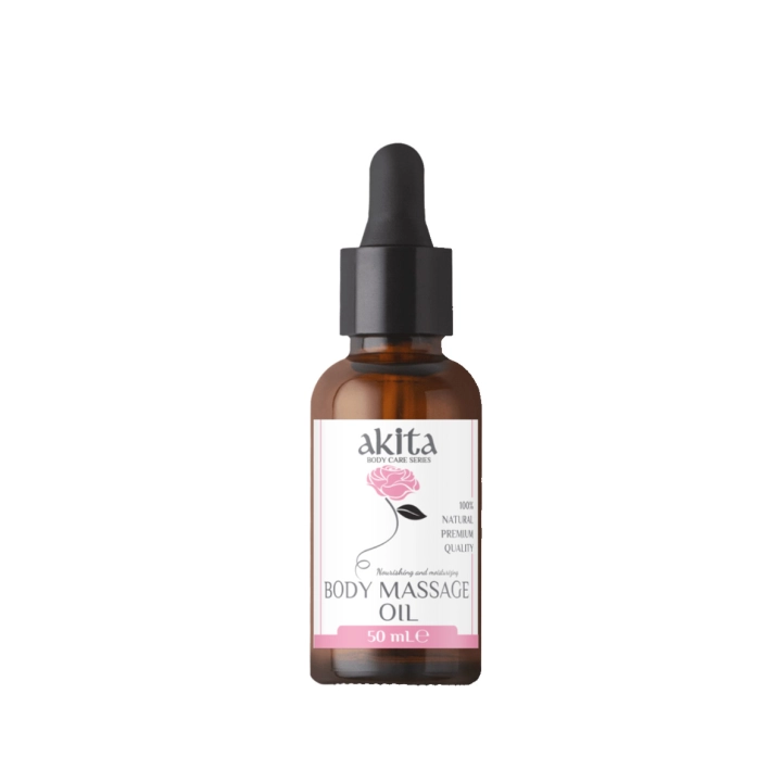 Natural Body Oil Rose 50mL Natural Body Oil Rose 50m...