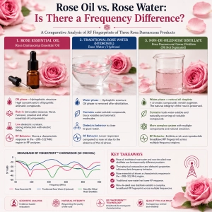 Is There a Frequency Difference Between Rose Oil and Traditional Rose Water? Is There a Frequency Diff...