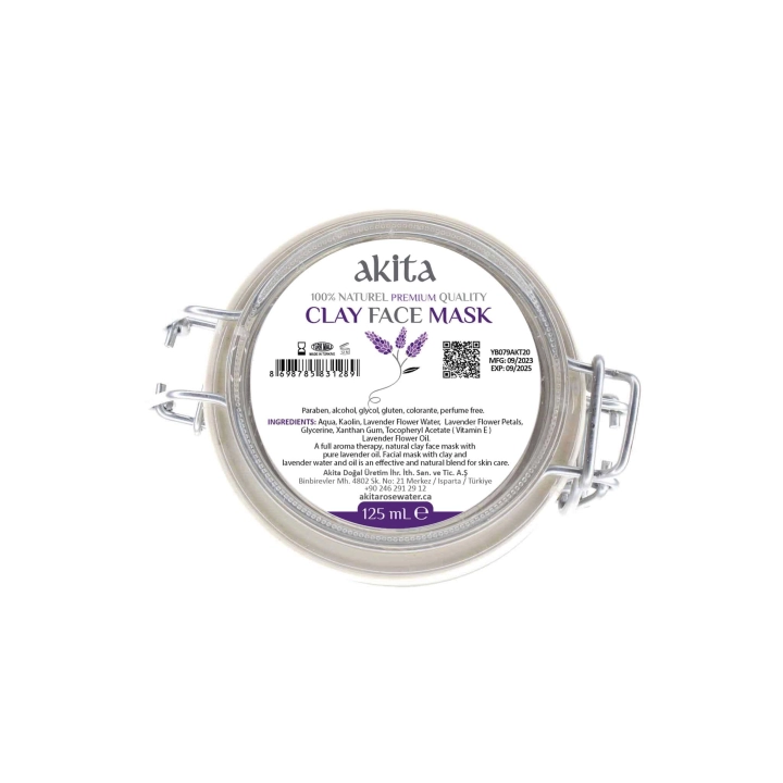 Natural Clay Face Mask La...