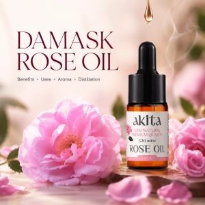 Damask Rose Oil: Benefits...