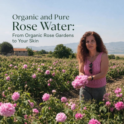 Organic and Pure Rose Wat...