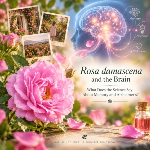 Rosa damascena, Alzheimer...