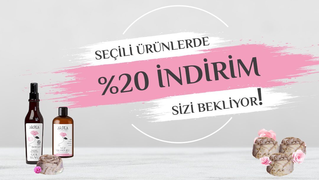Seçili Ürünlerde %20 İndi...