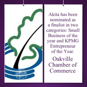 Kanada Oakville Ticaret Odası İş Mükemmelliği Ödülü