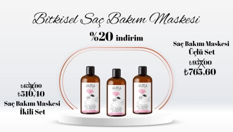 Bitkisel Saç Bakım Maskes...